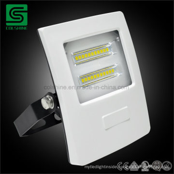 Slim SMD Garden Spotlight LED Floodlight with White Housing